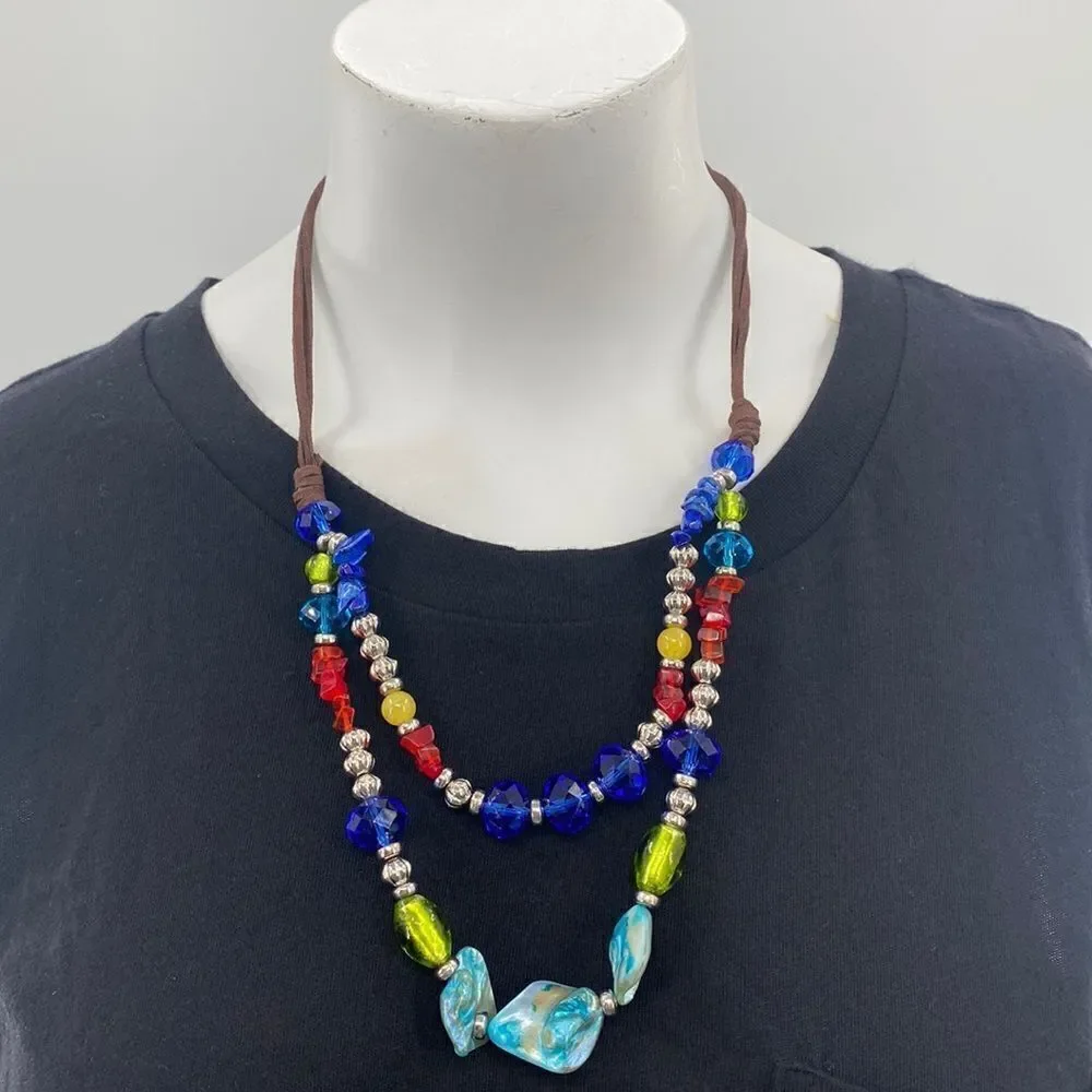 3For$15 MIXIT Jewelry Beaded Multicolor New w\O tag